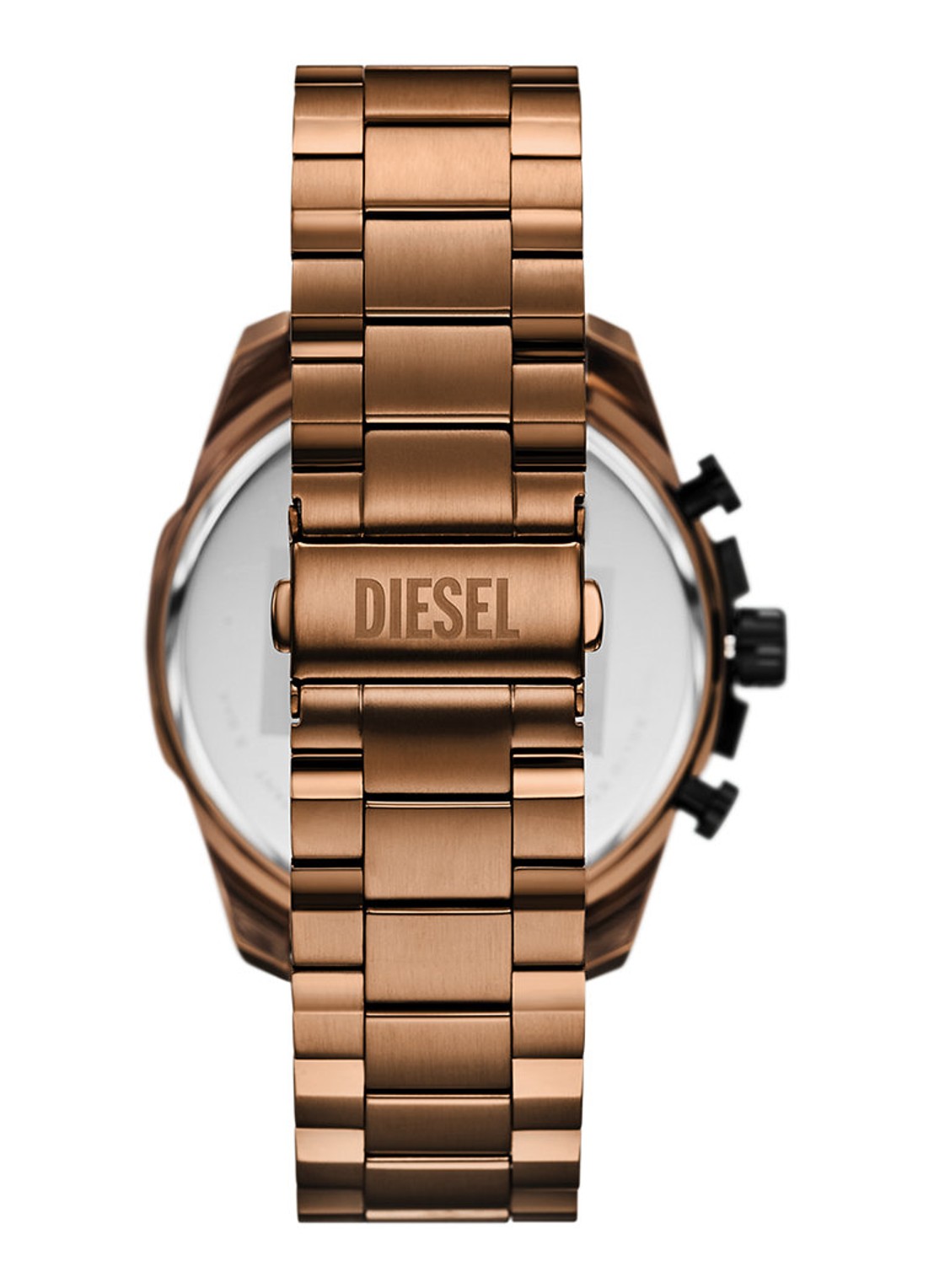 Diesel Mega Chief Slim horloge DZ4697 - detail 2 bruin