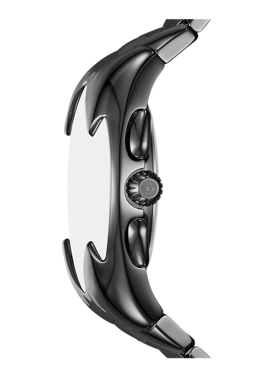 Diesel Mercurial horloge DZ4682 - detail 3 zilver