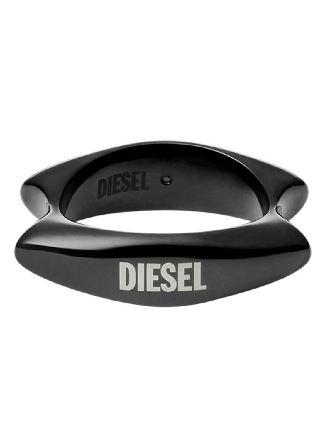 Diesel Metamorph ring DX1632001 - detail zwart