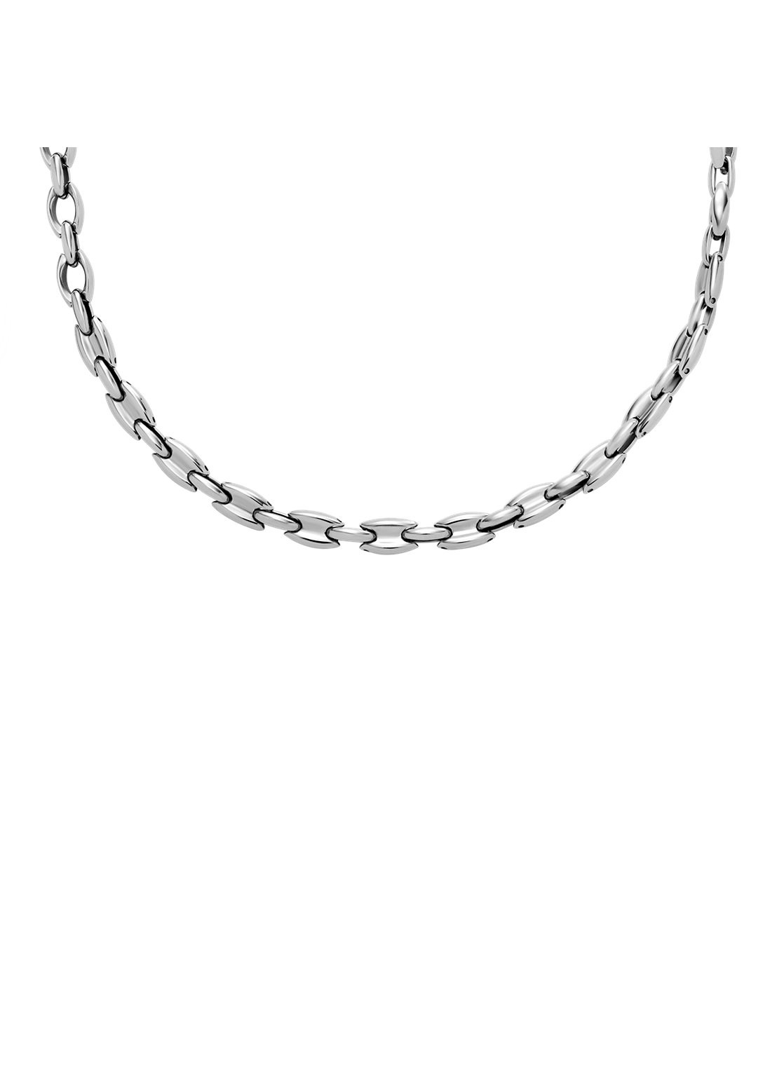 Diesel Metamorph schakelketting DX1582040 - voorkant 4 zilver