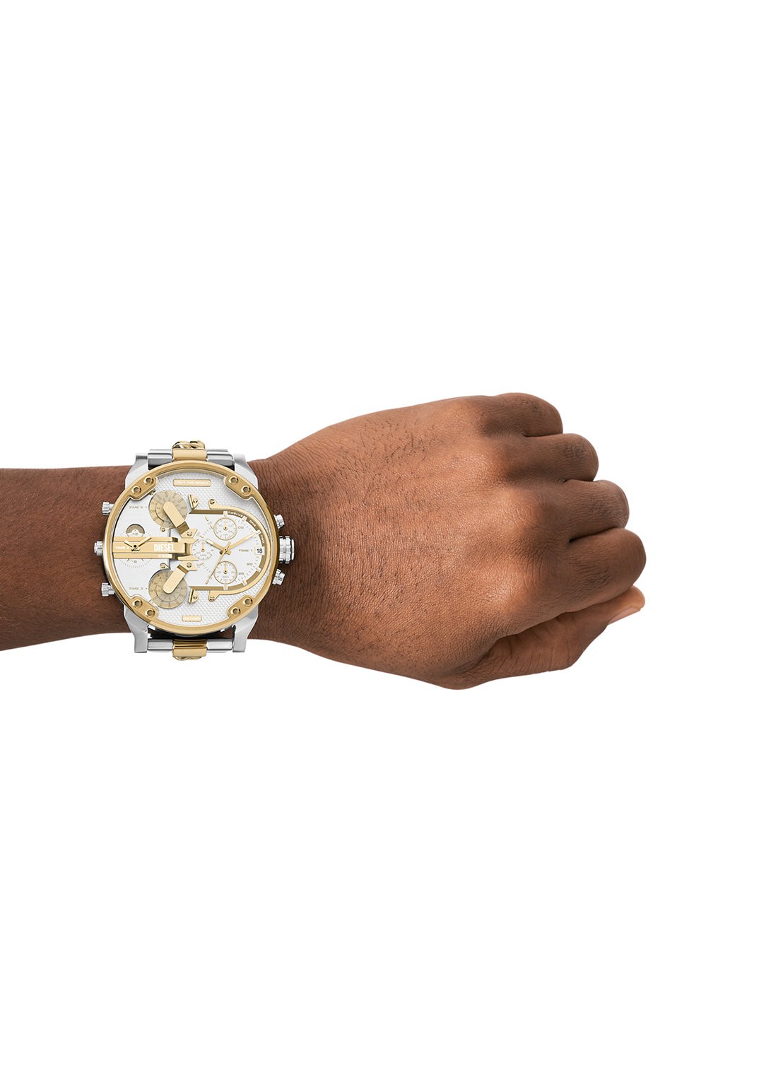 Diesel Mr. Daddy 2.0 horloge DZ7486 - detail 3 zilver
