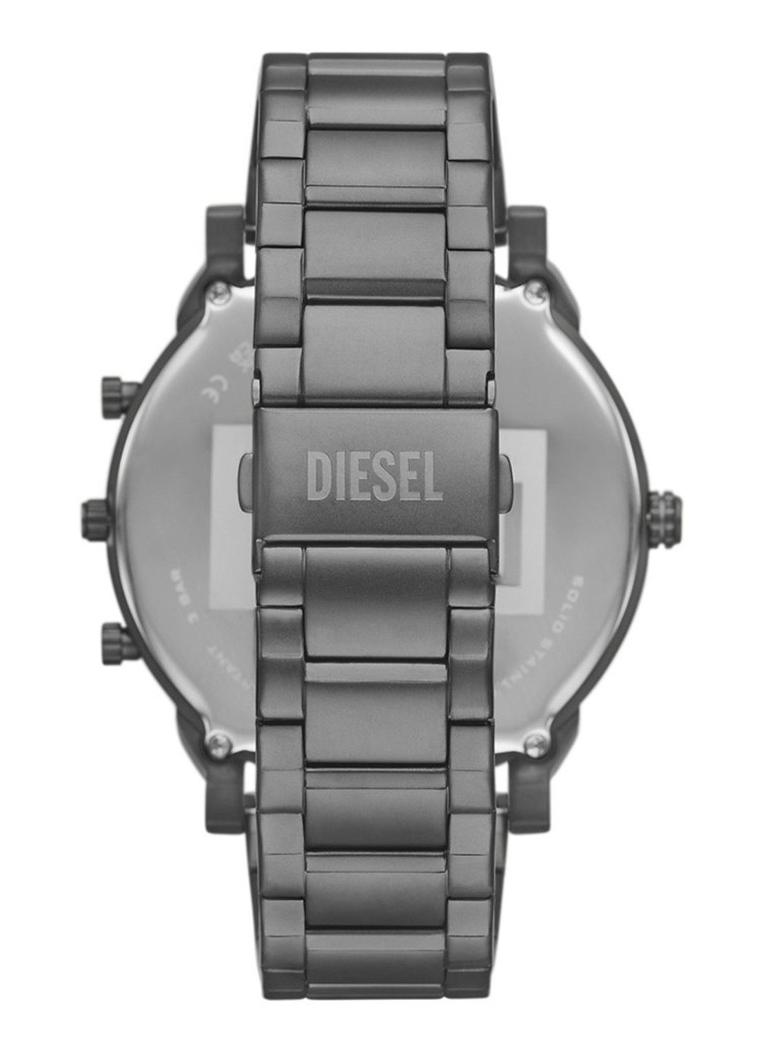 Diesel Mr, Daddy Slim horloge DZ7487 - detail 2 zilver