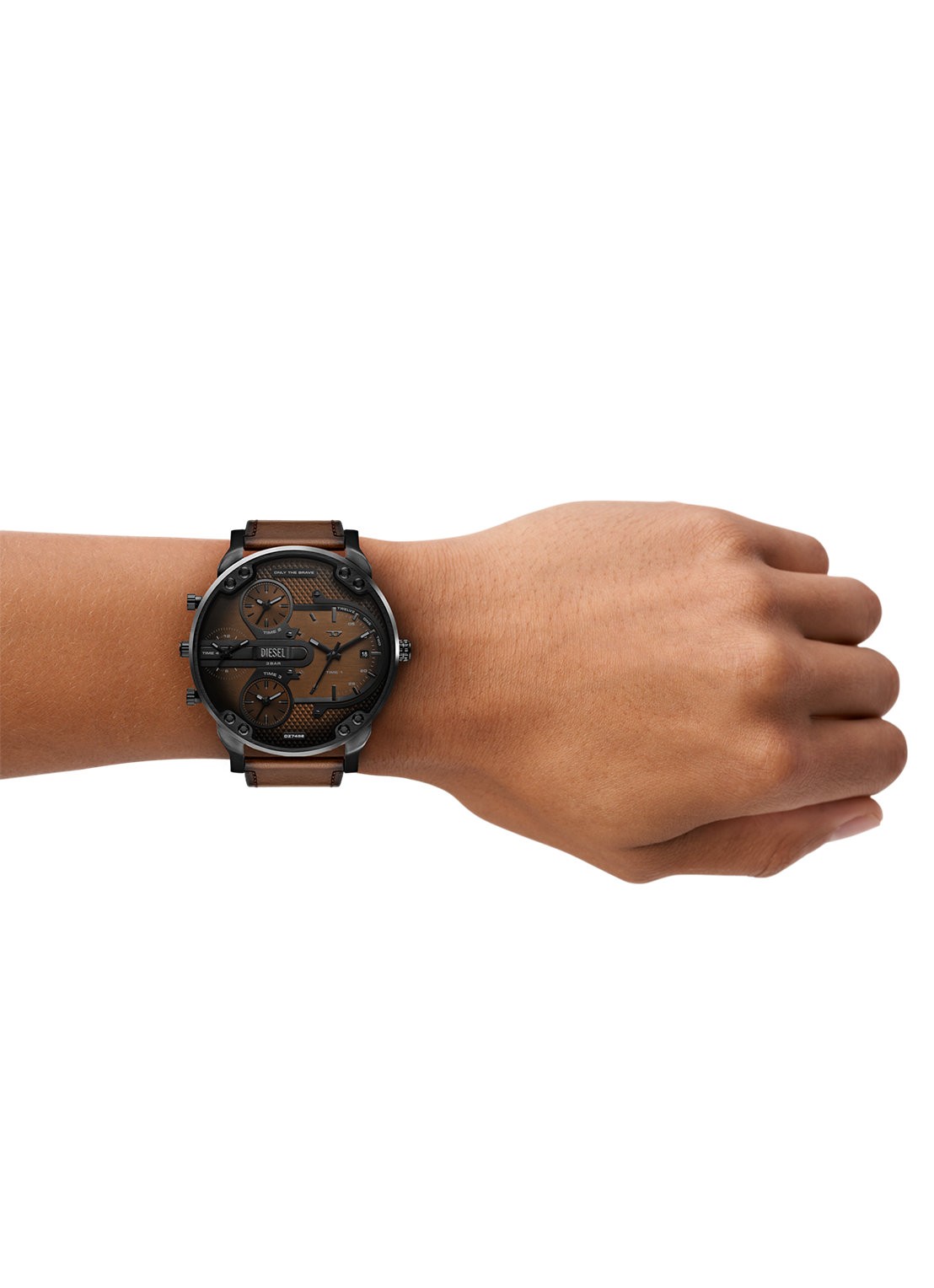 Diesel Mr. Daddy Slim horloge DZ7492 - detail 4 zwart