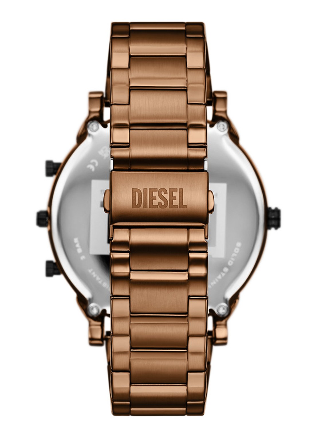 Diesel Mr. Daddy Slim horloge DZ7493 - detail bruin