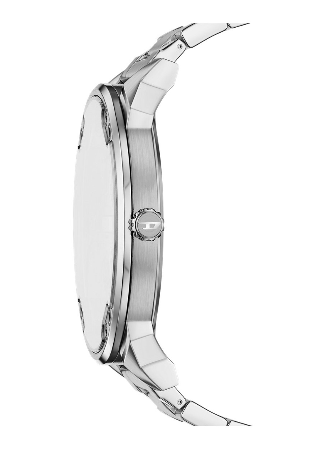 Diesel Mr. Daddy Slim horloge DZ7495 - detail 3 zilver