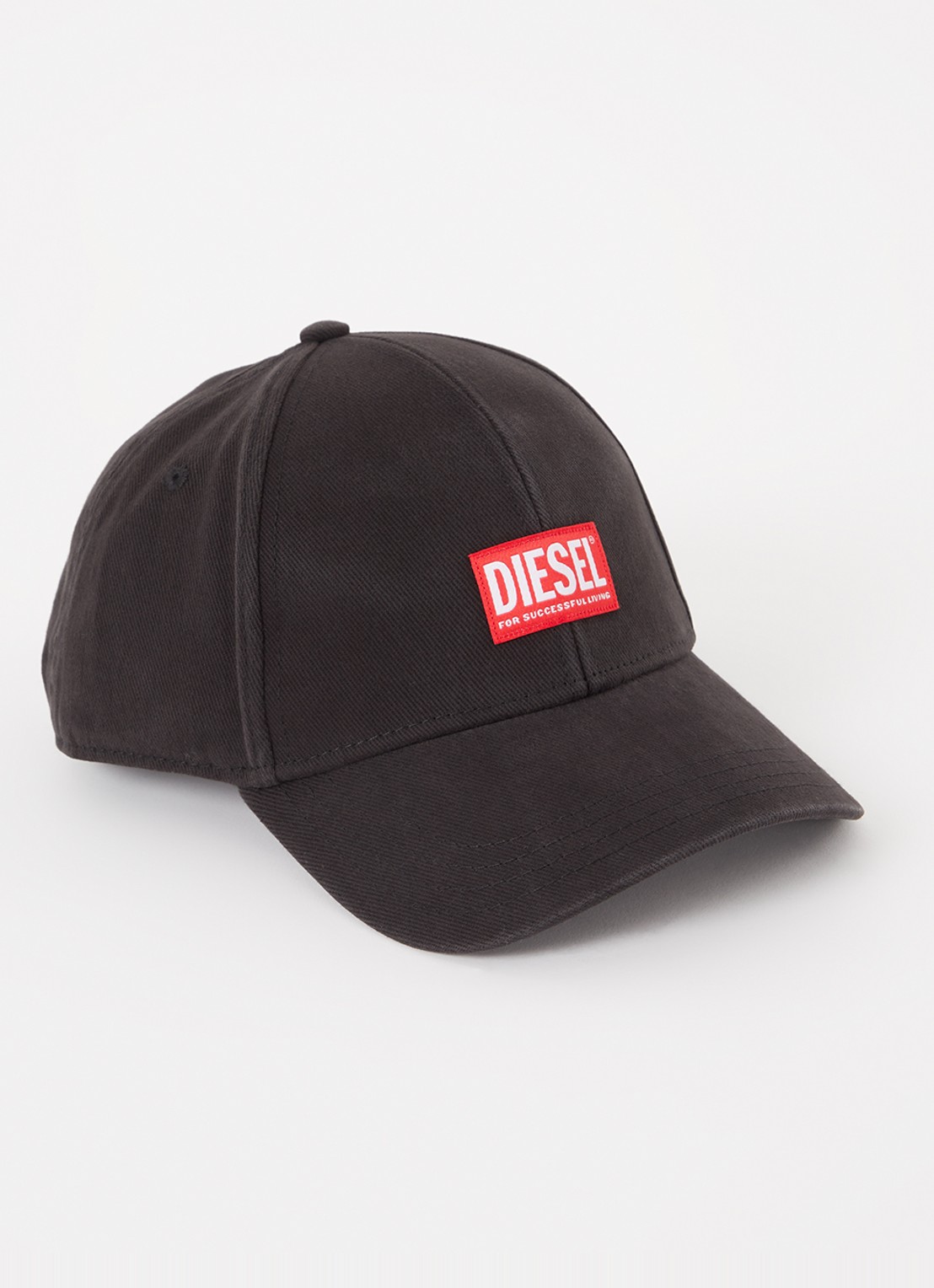 Diesel Pet met logo  - voorkant 2 zwart