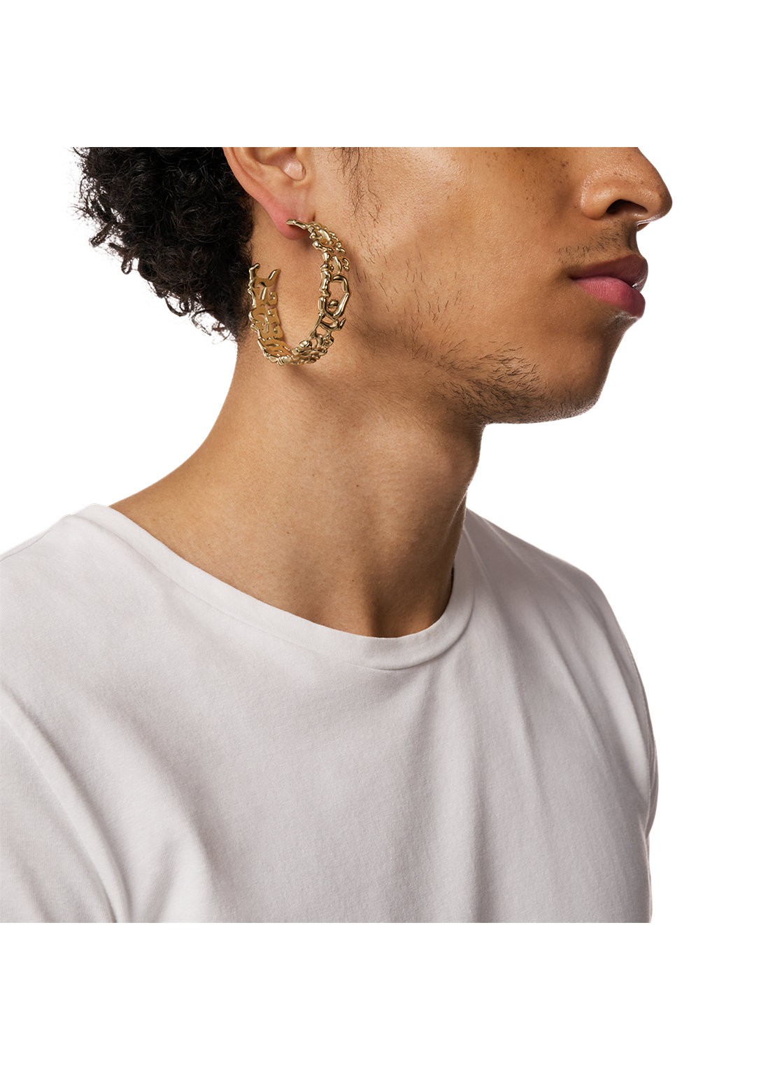 Diesel Runway oorringen DX1656710 - detail 6 goud