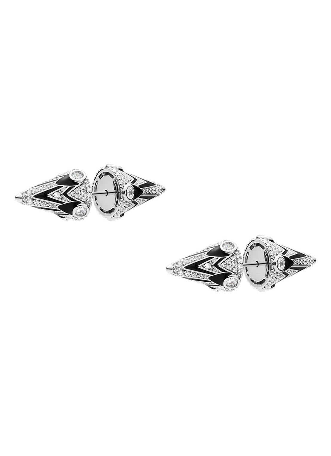 Diesel Runway oorstekers DX1657931 - detail zilver