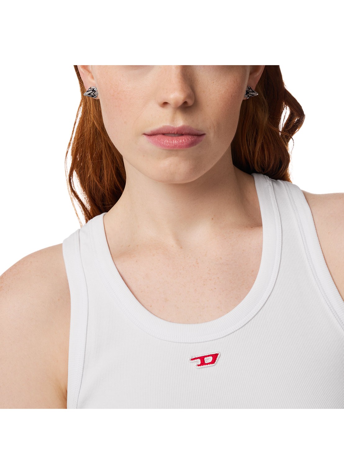 Diesel Runway oorstekers DX1657931 - detail 3 zilver