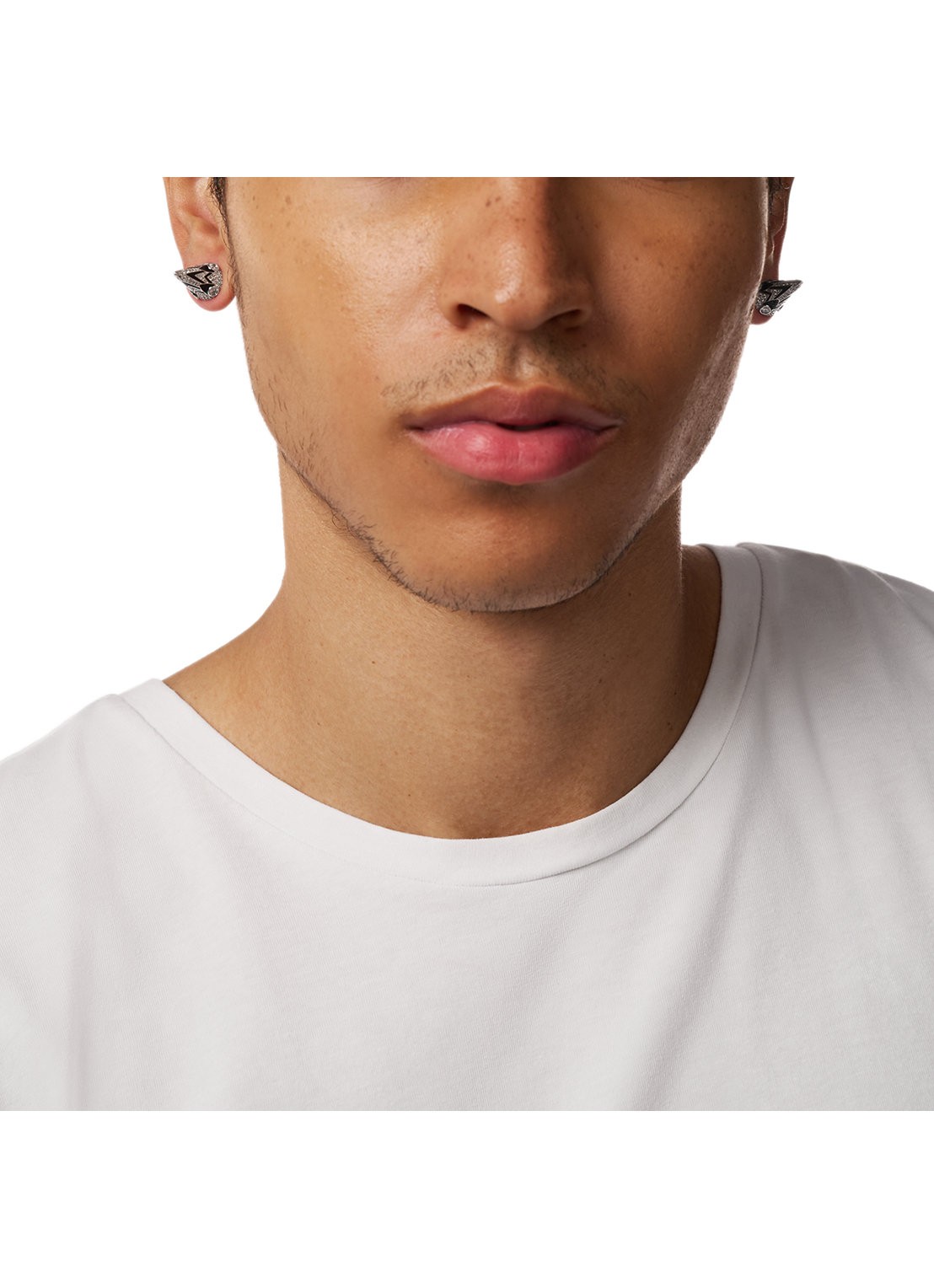 Diesel Runway oorstekers DX1657931 - detail 4 zilver