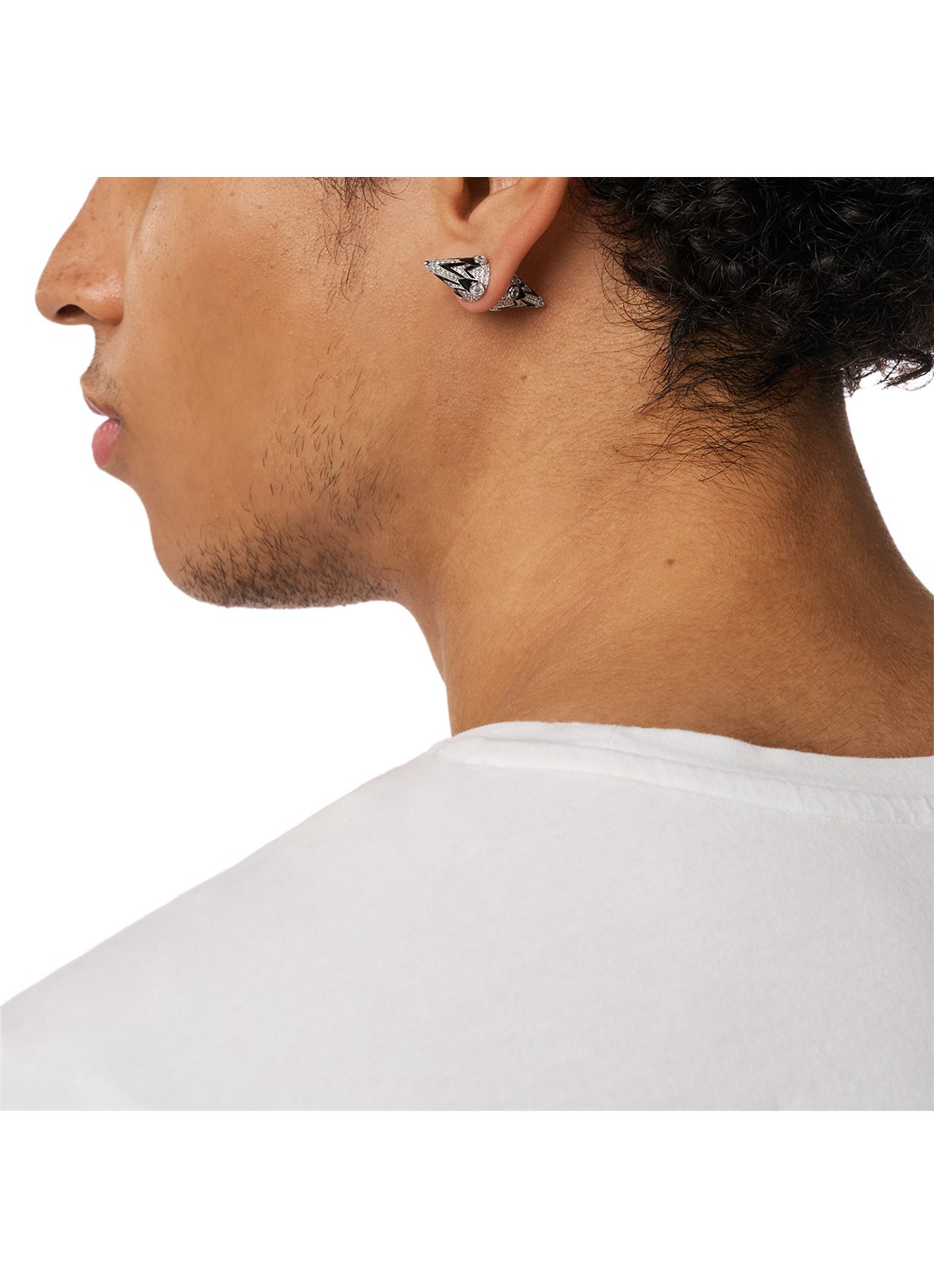 Diesel Runway oorstekers DX1657931 - detail 5 zilver