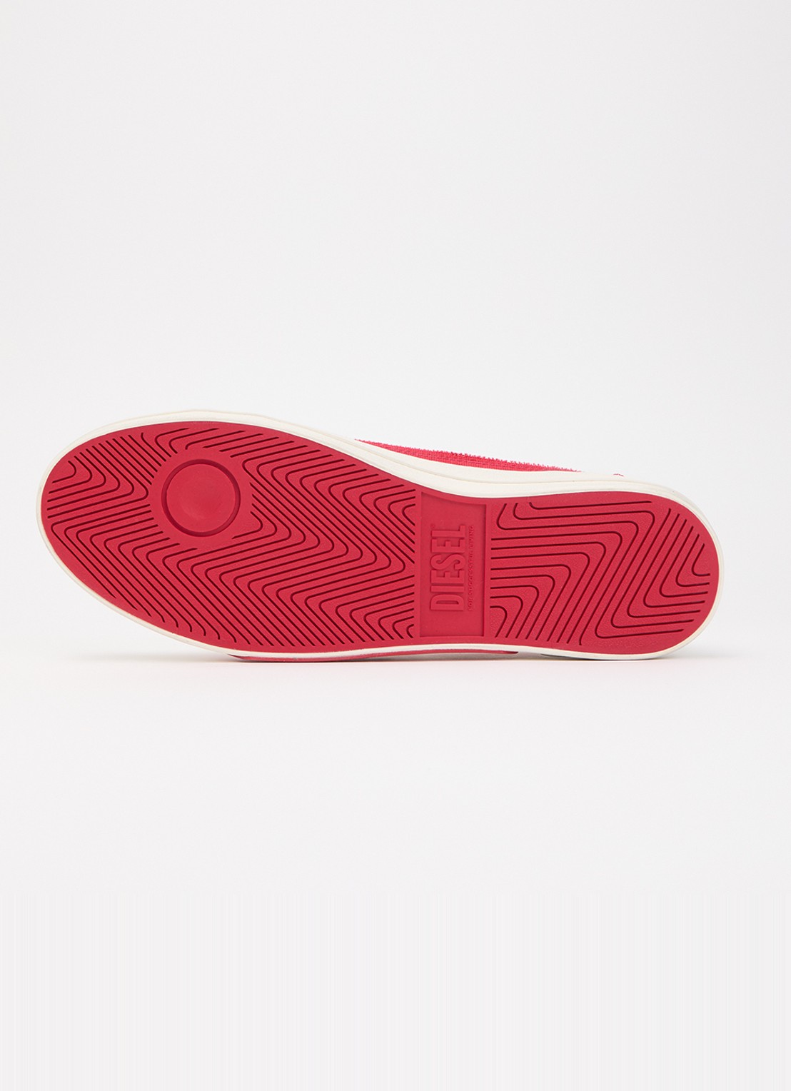 Diesel S-D-Verse Low II sneaker van canvas - detail 3 gebroken wit