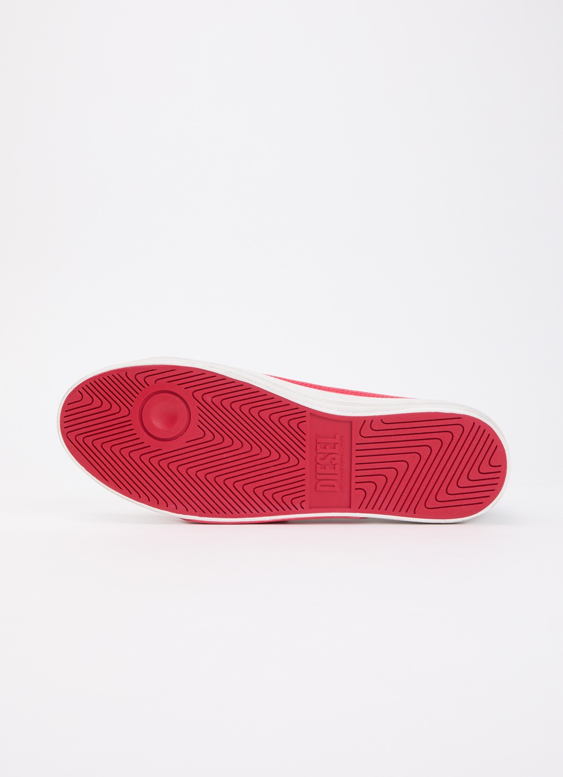 Diesel S-D-Verse Mid II sneaker met destroyed afwerking - detail 4 zwart