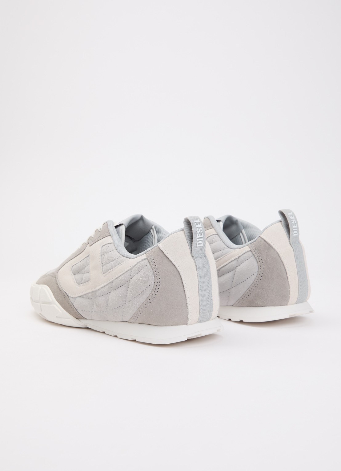 Diesel S-Pagodha sneaker van suède - achterkant 2 grijs