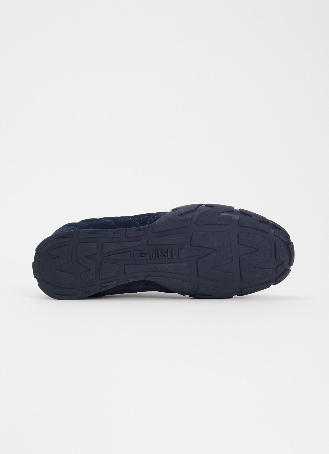 Diesel S-Pagodha sneaker van suède - detail 5 donkerblauw