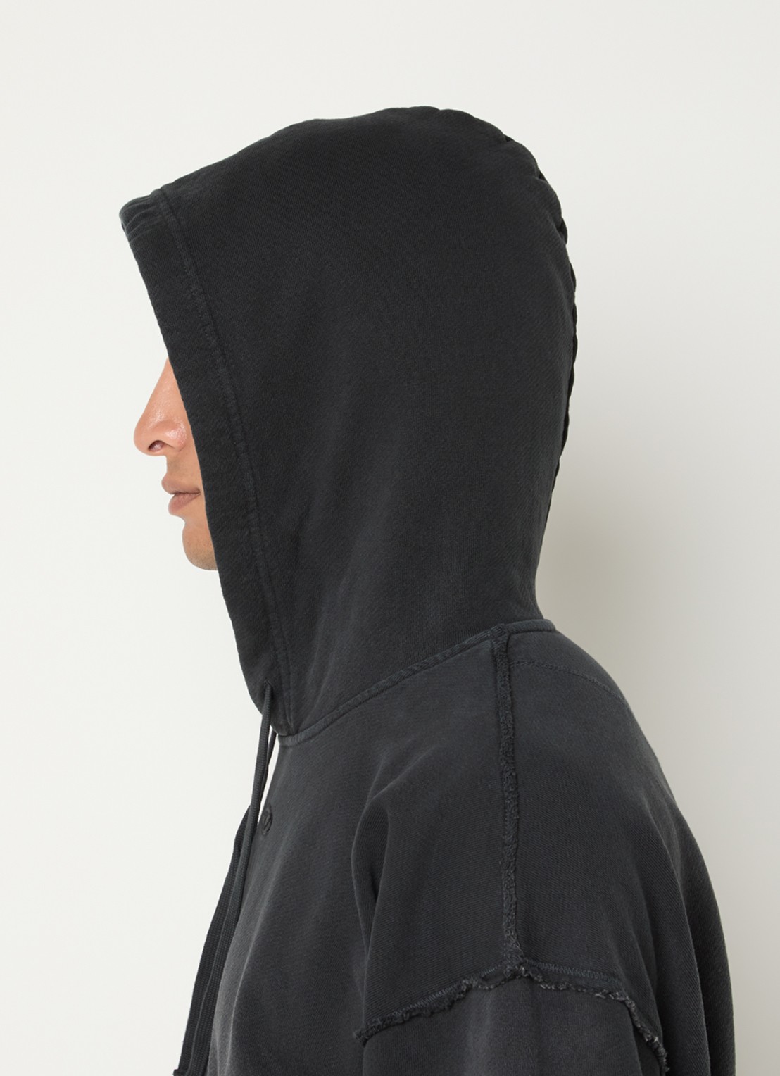 Diesel S-Pock-Hood hoodie met logoborduring - detail 2 antraciet