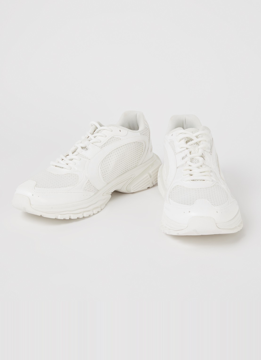 Diesel S-Pro-V-Dense sneaker met details van mesh - detail 2 gebroken wit