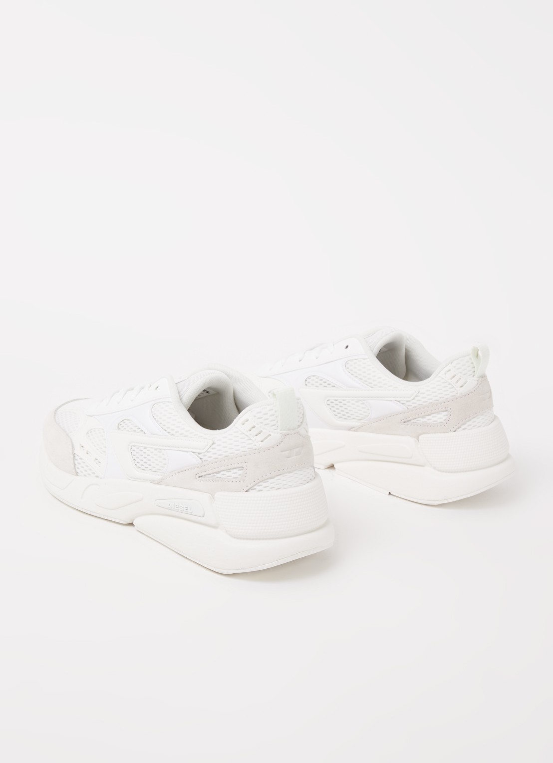 Diesel S-Serendipity Sport sneaker met mesh details - detail 3 wit
