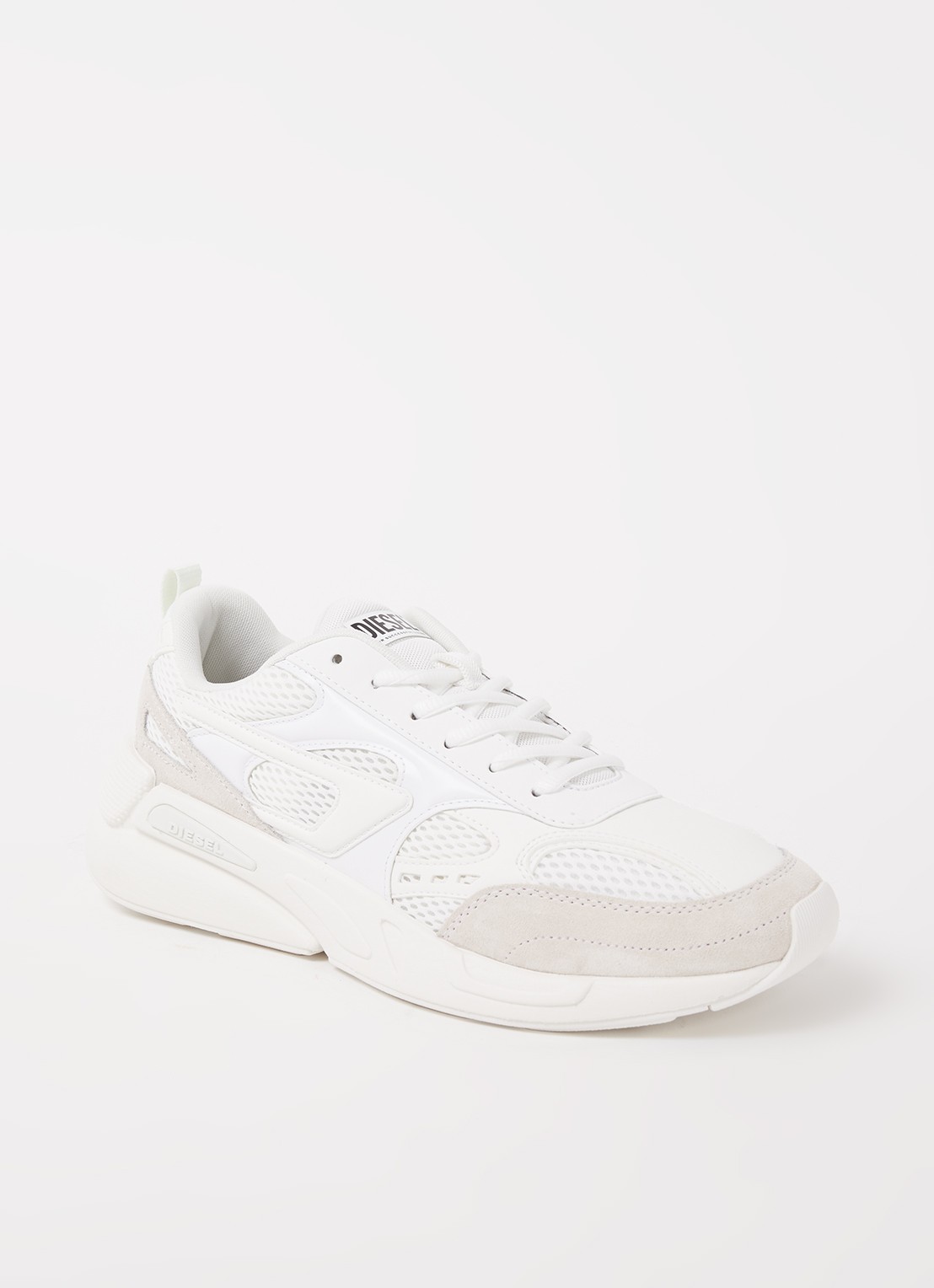 Diesel S-Serendipity Sport sneaker met mesh details - voorkant wit