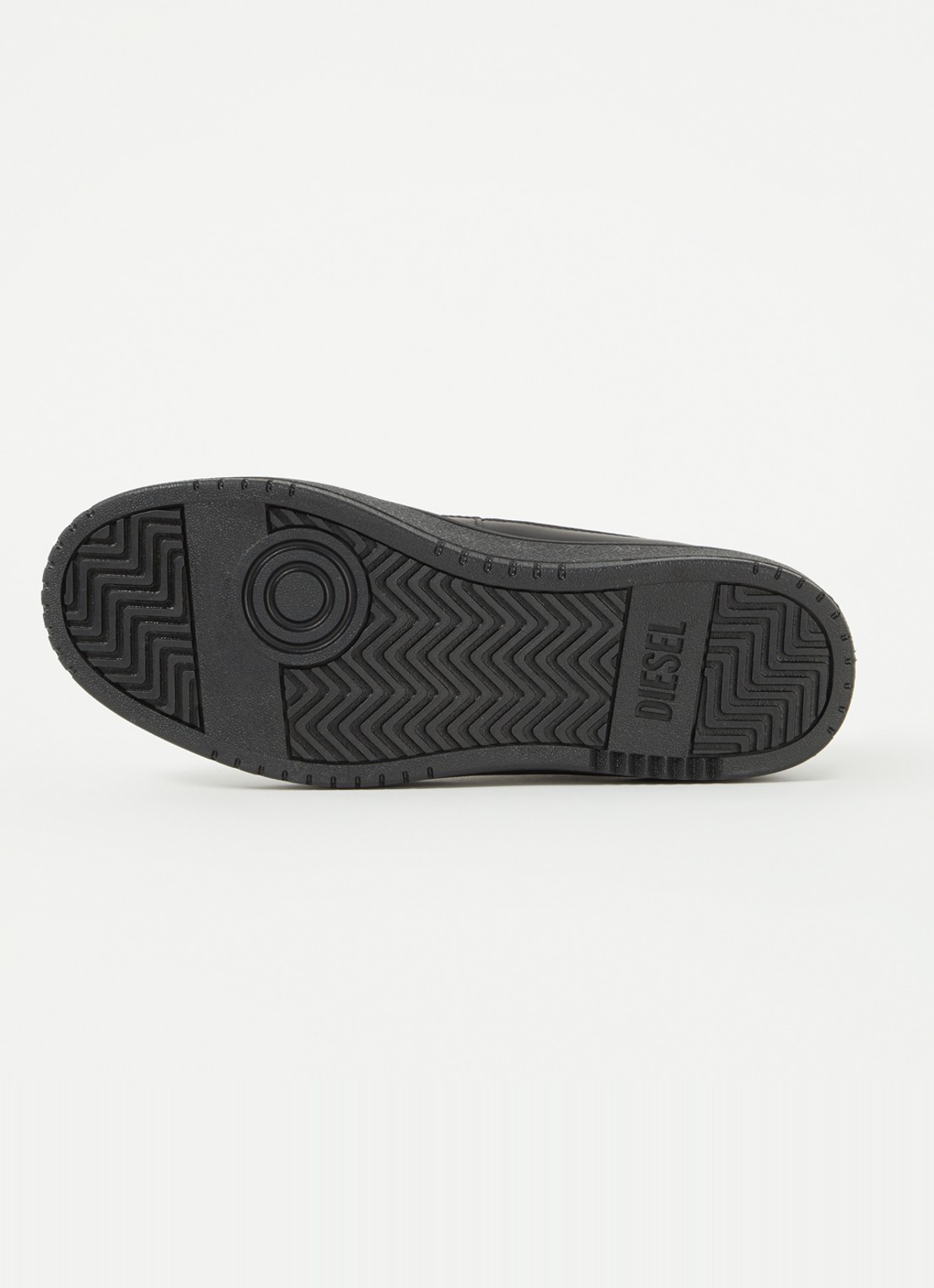 Diesel S-Tracker-D sneaker van leer - detail 3 zwart