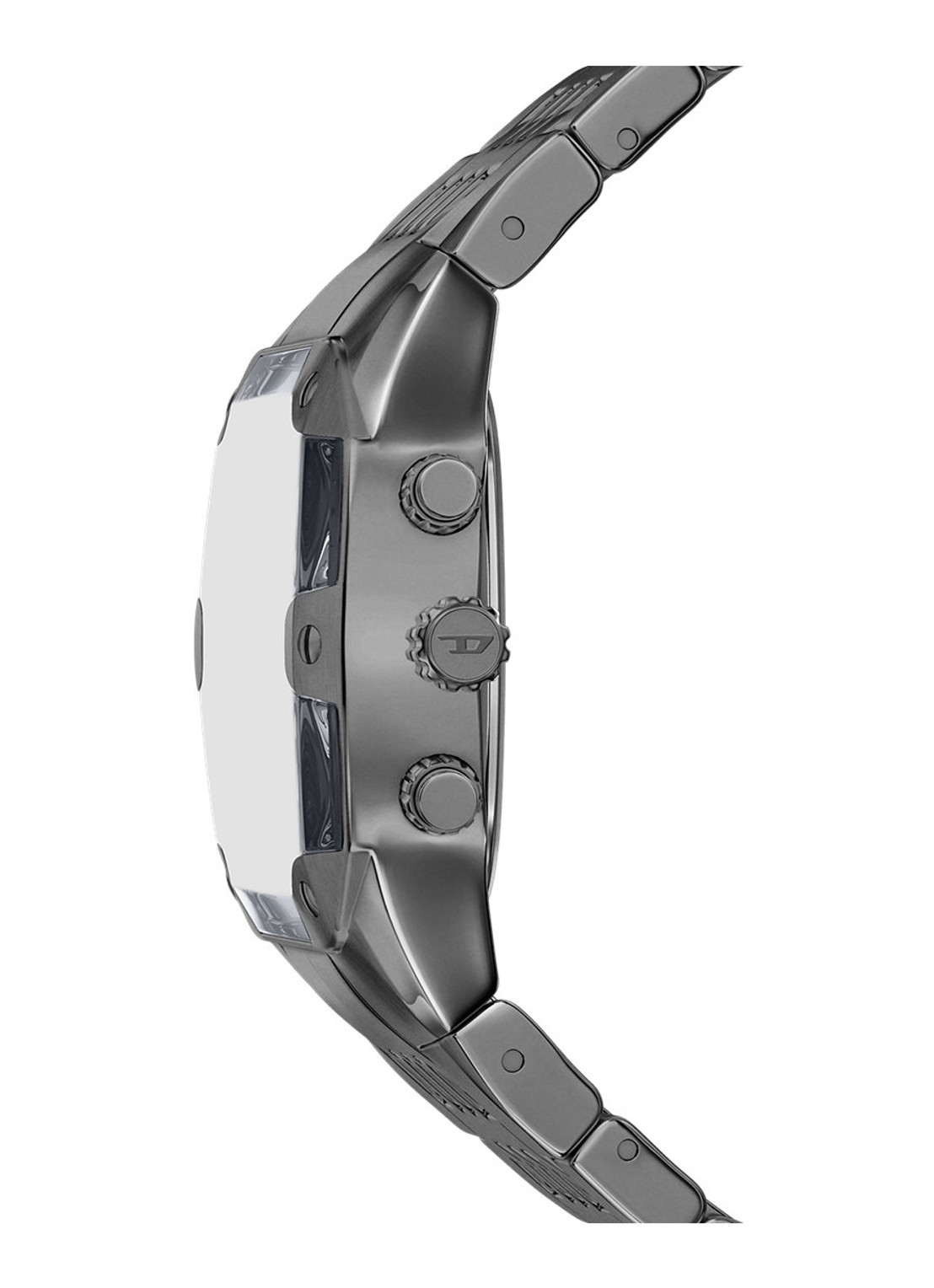 Diesel Spiked Cushion horloge DZ4717 - detail 2 donkergrijs