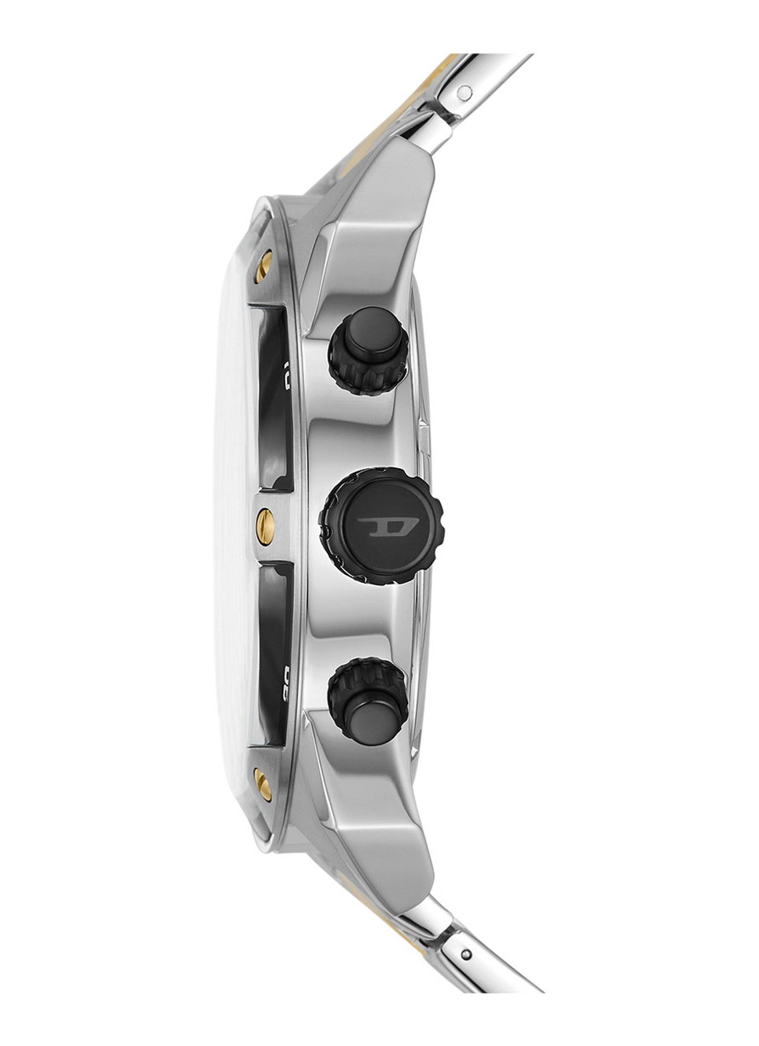 Diesel Spiked horloge DZ4627 - detail 3 zilver