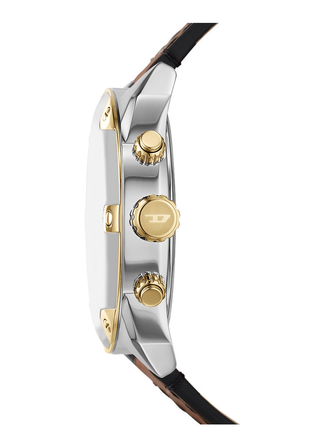 Diesel Spiked horloge DZ4665 - detail 2 bruin