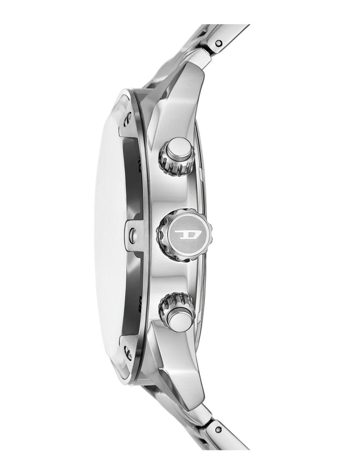 Diesel Spiked horloge DZ4677 - detail 2 zilver