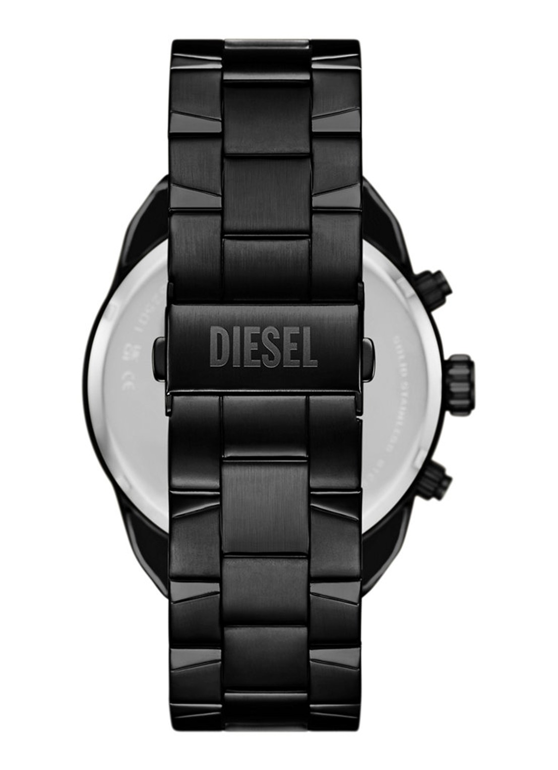 Diesel Spiked horloge DZ4691 - detail zwart