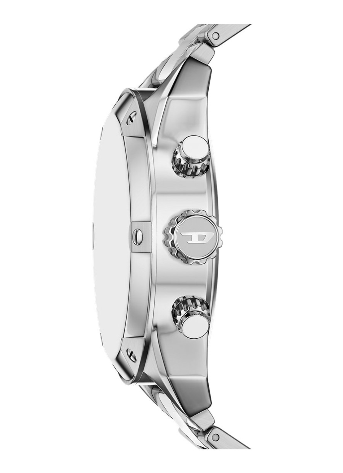 Diesel Spiked horloge DZ4709 - detail 3 zilver