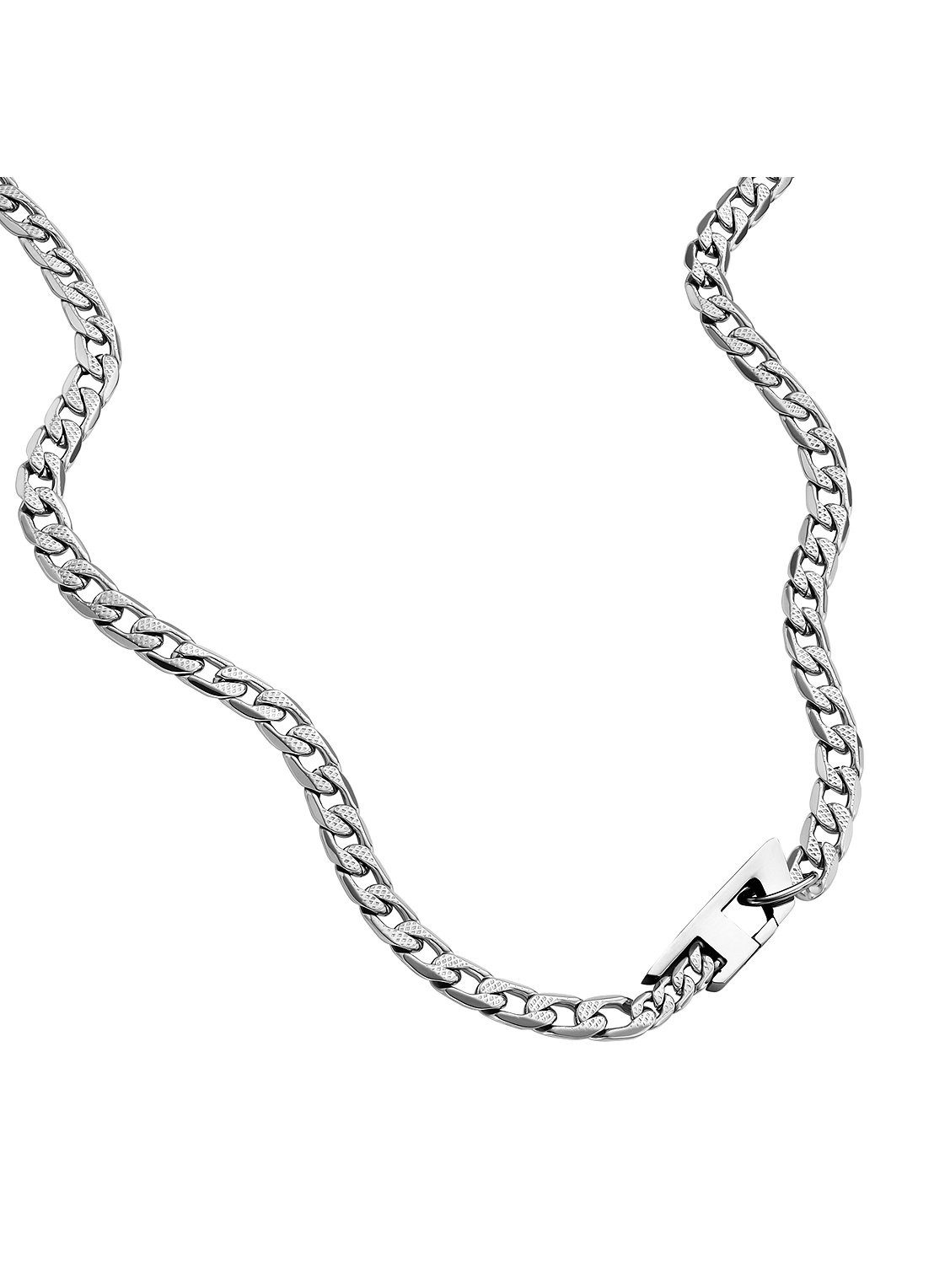 Diesel Steel schakelketting DX1497040 - voorkant 2 zilver