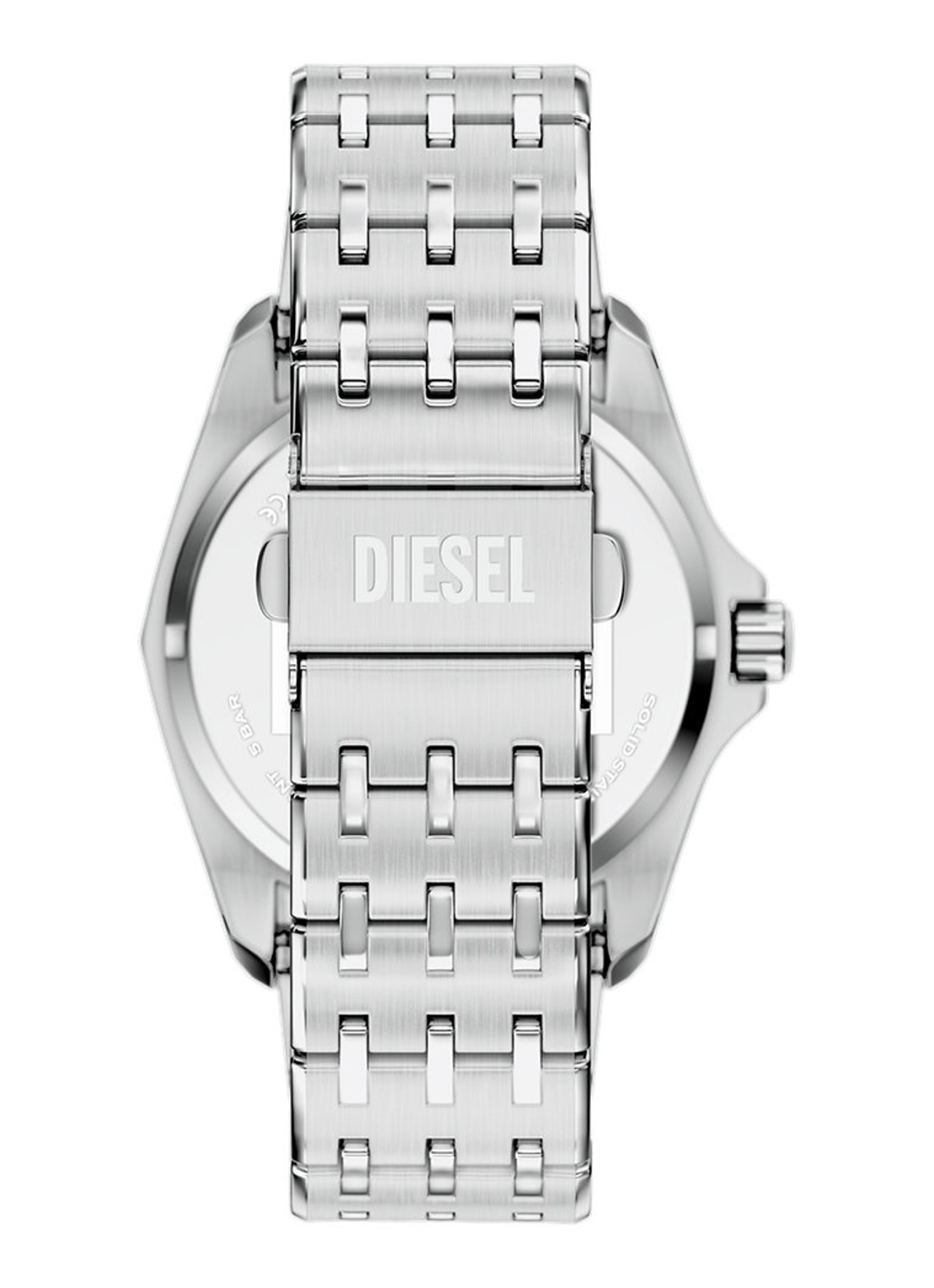Diesel Stinger horloge DZ2236 - detail zilver
