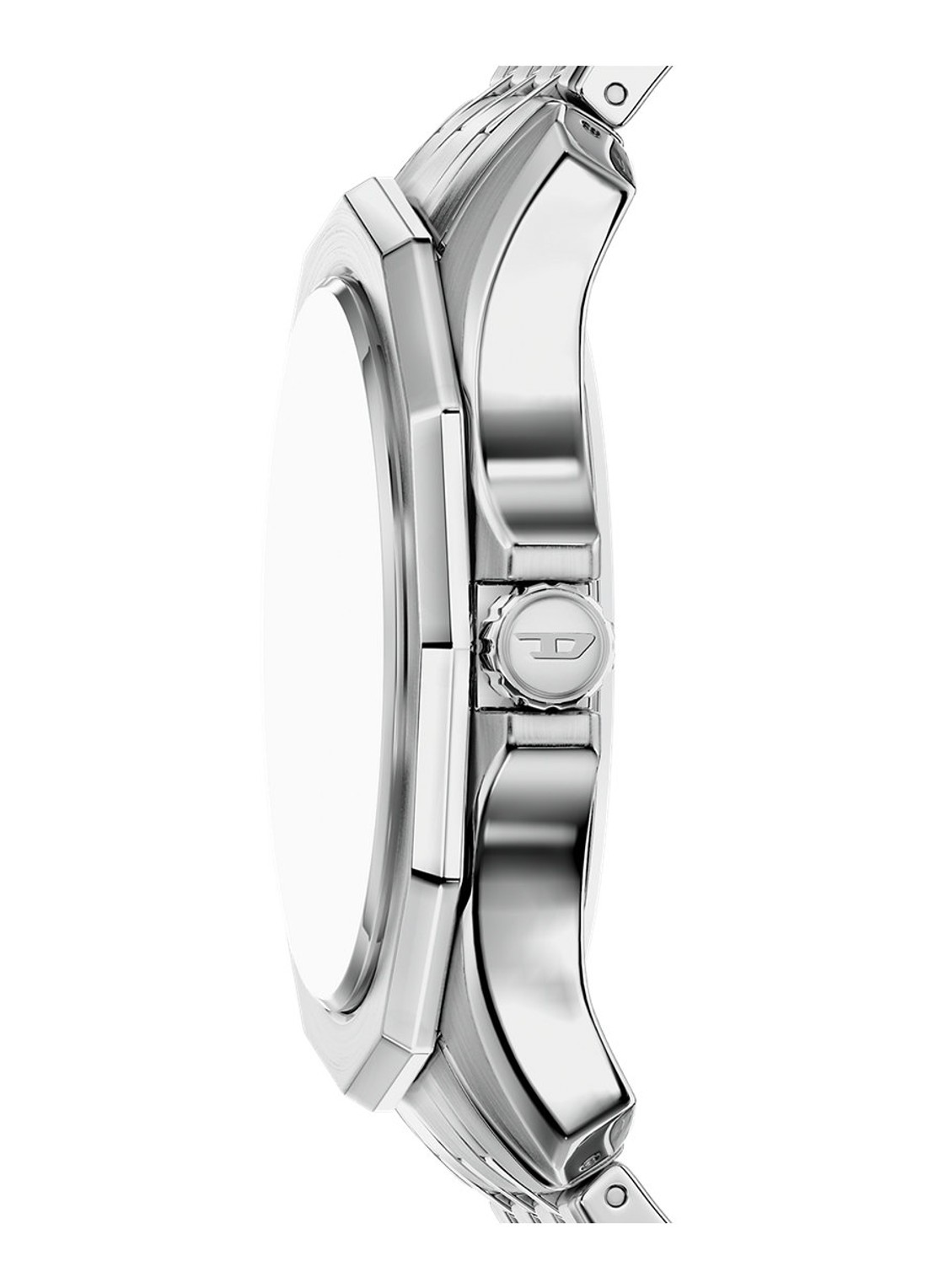 Diesel Stinger horloge DZ2236 - detail 2 zilver