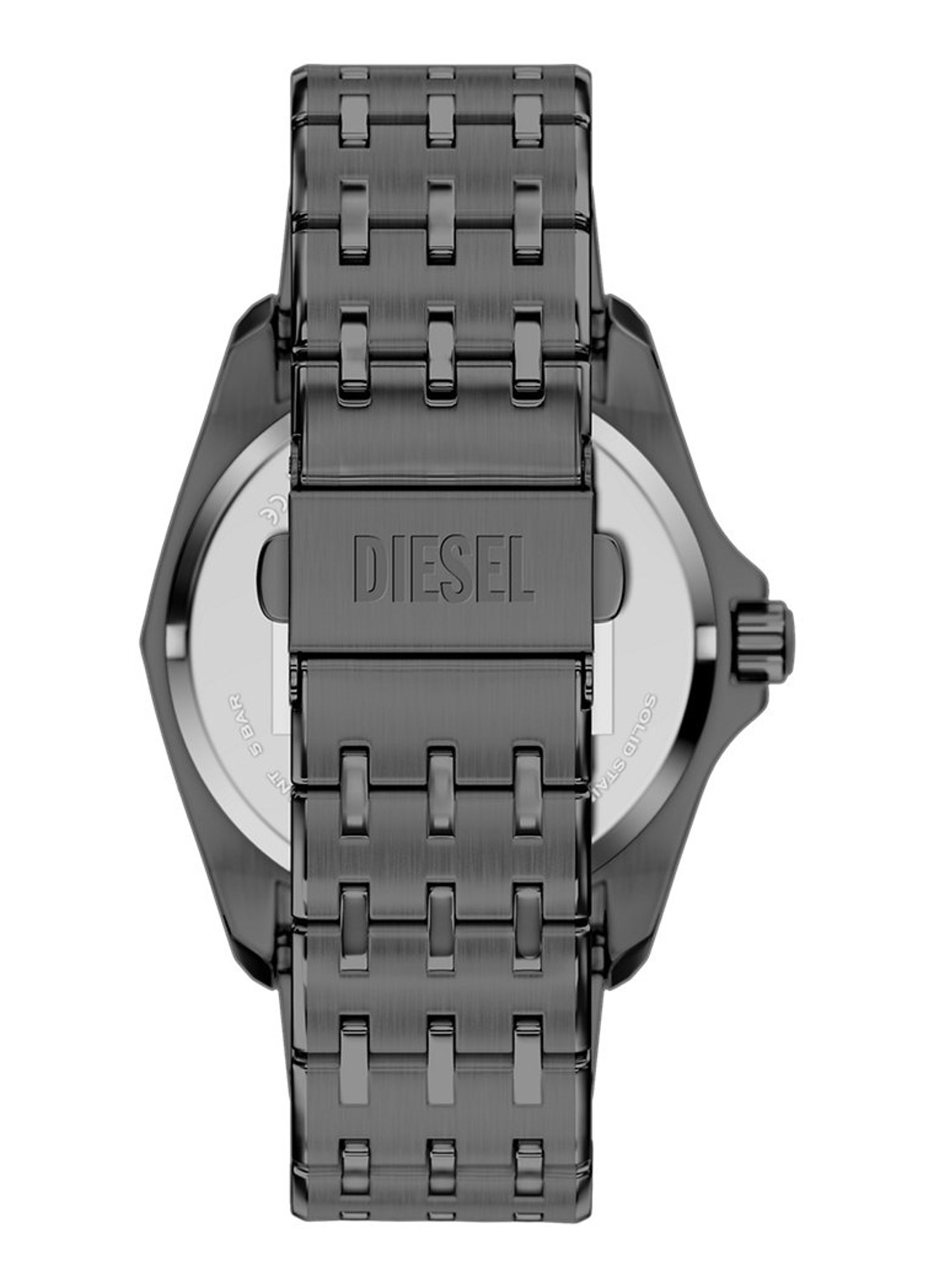 Diesel Stinger horloge DZ2236 - detail antraciet