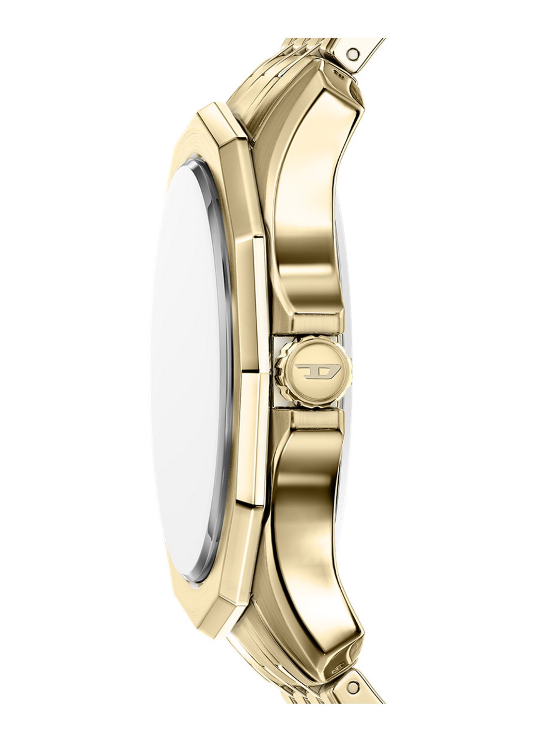 Diesel Stinger horloge DZ2237 - detail 2 goud