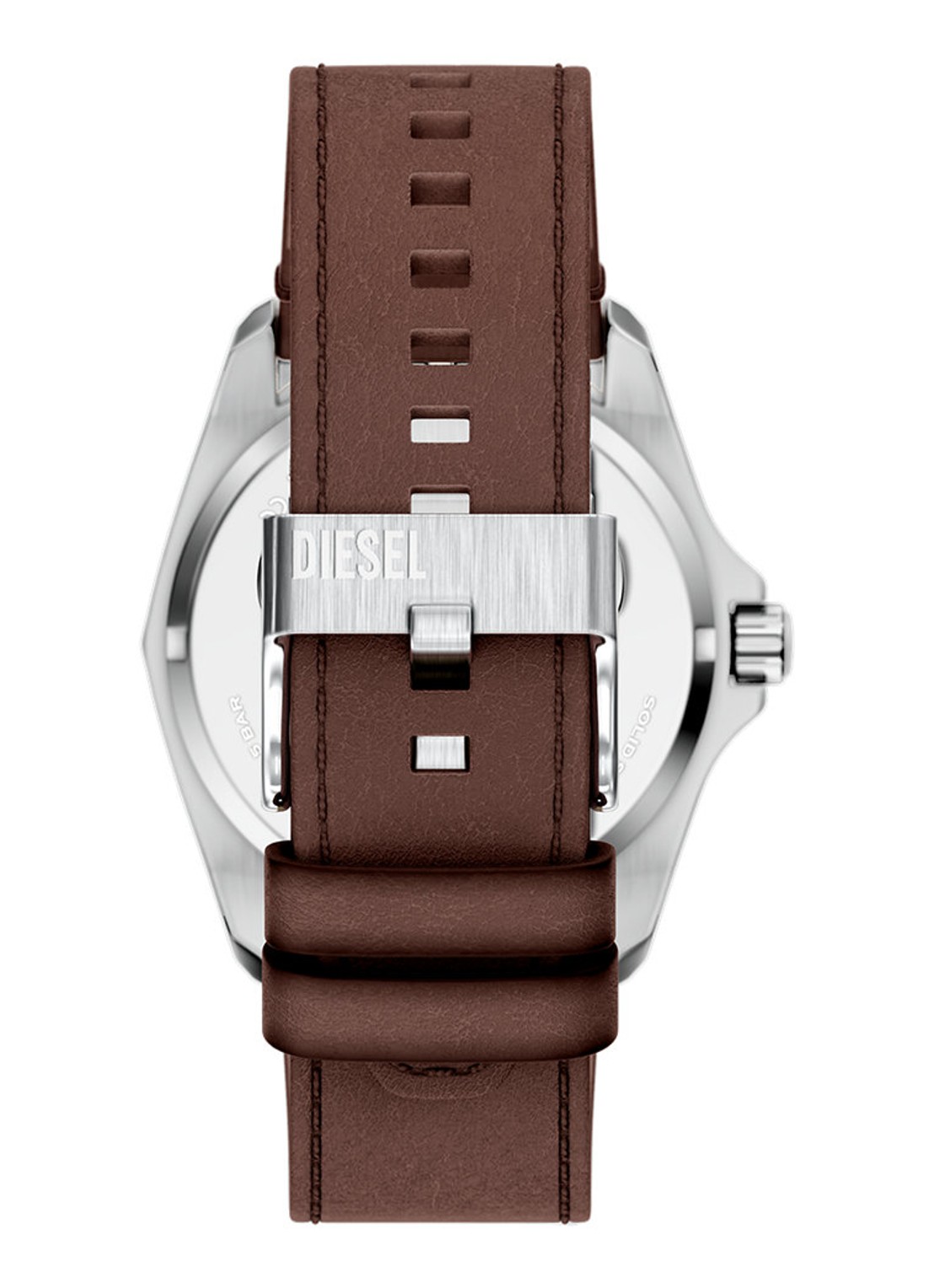 Diesel Stinger horloge DZ2238 - detail zilver