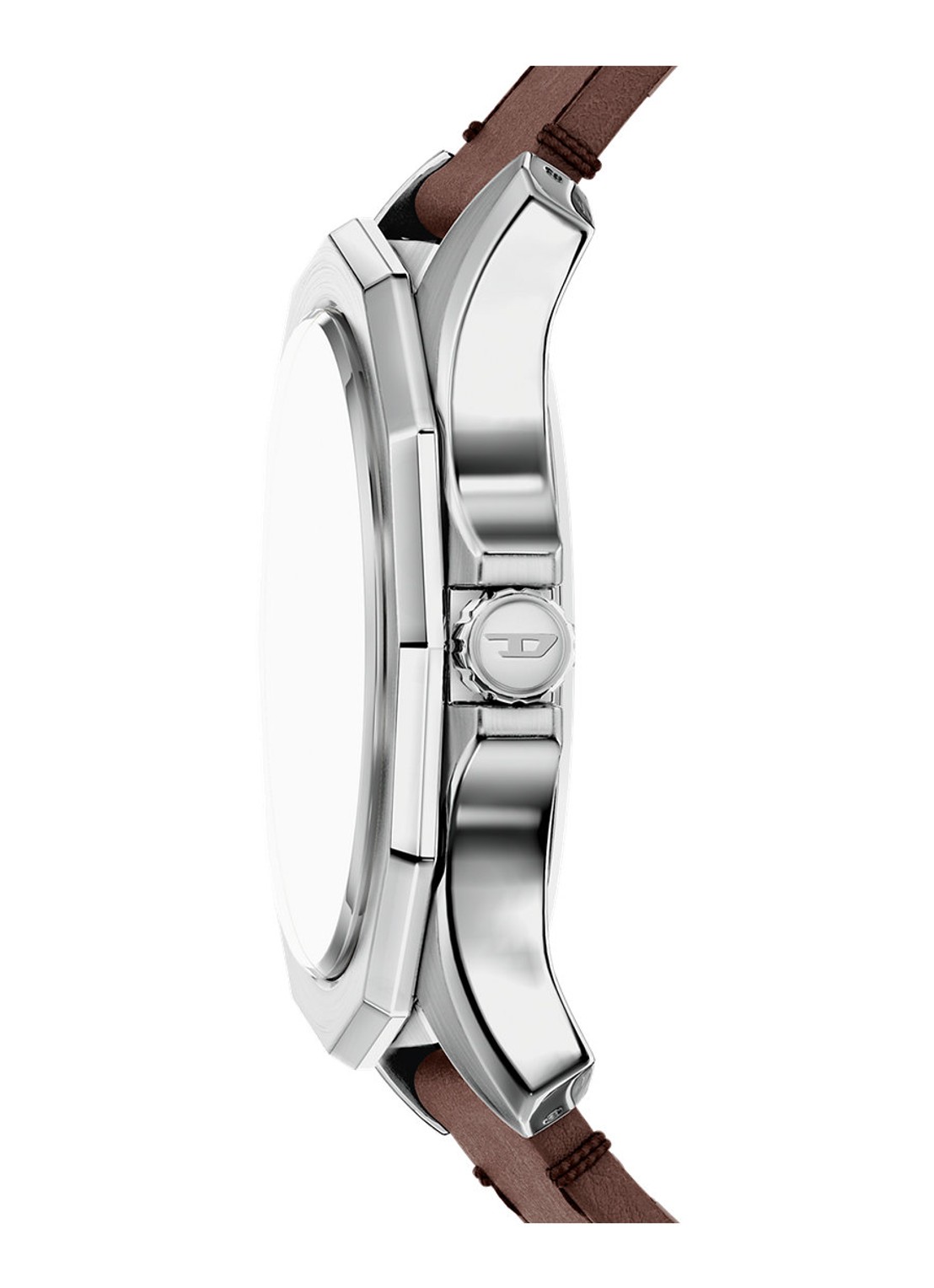 Diesel Stinger horloge DZ2238 - detail 2 zilver
