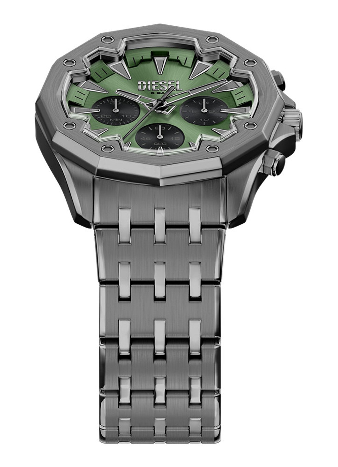 Diesel Stinger horloge DZ2239 - detail 4 antraciet