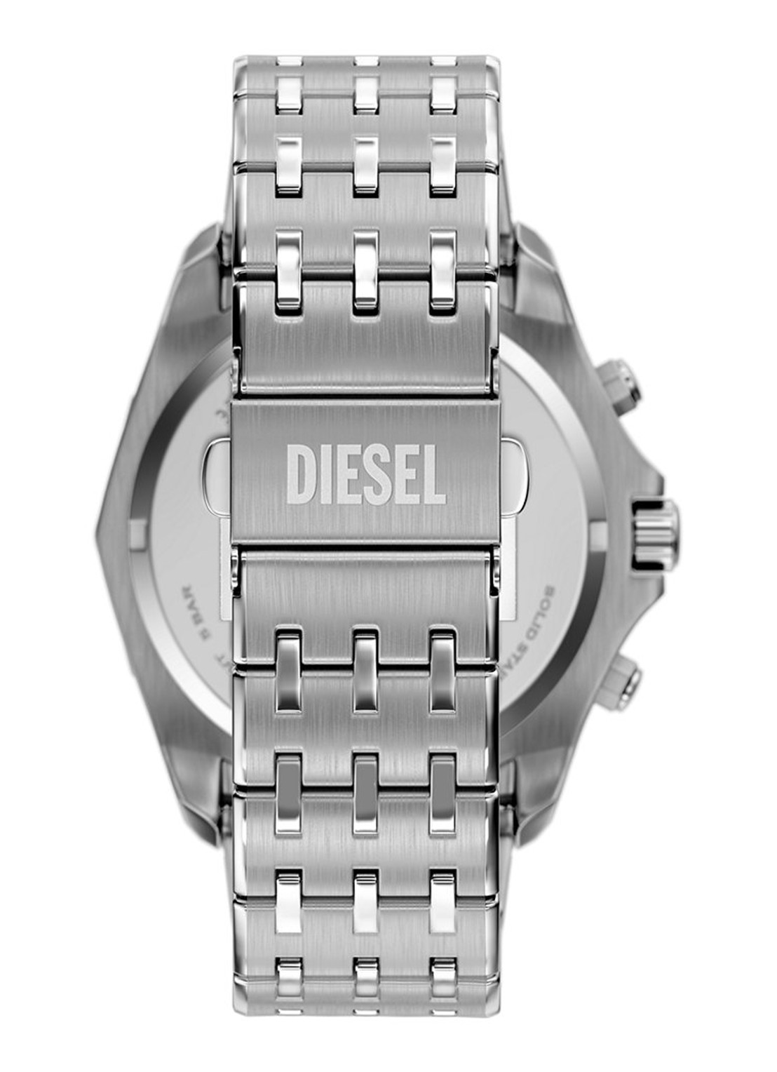Diesel Stinger horloge DZ4706 - detail 2 zilver