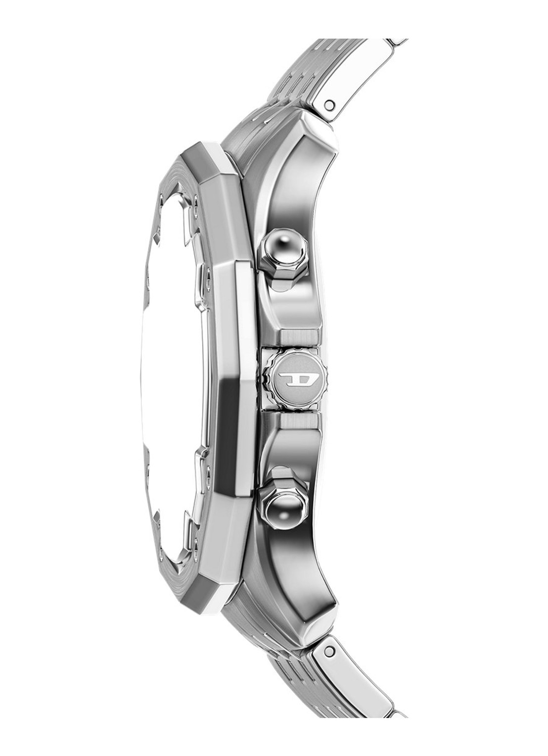 Diesel Stinger horloge DZ4706 - detail 3 zilver