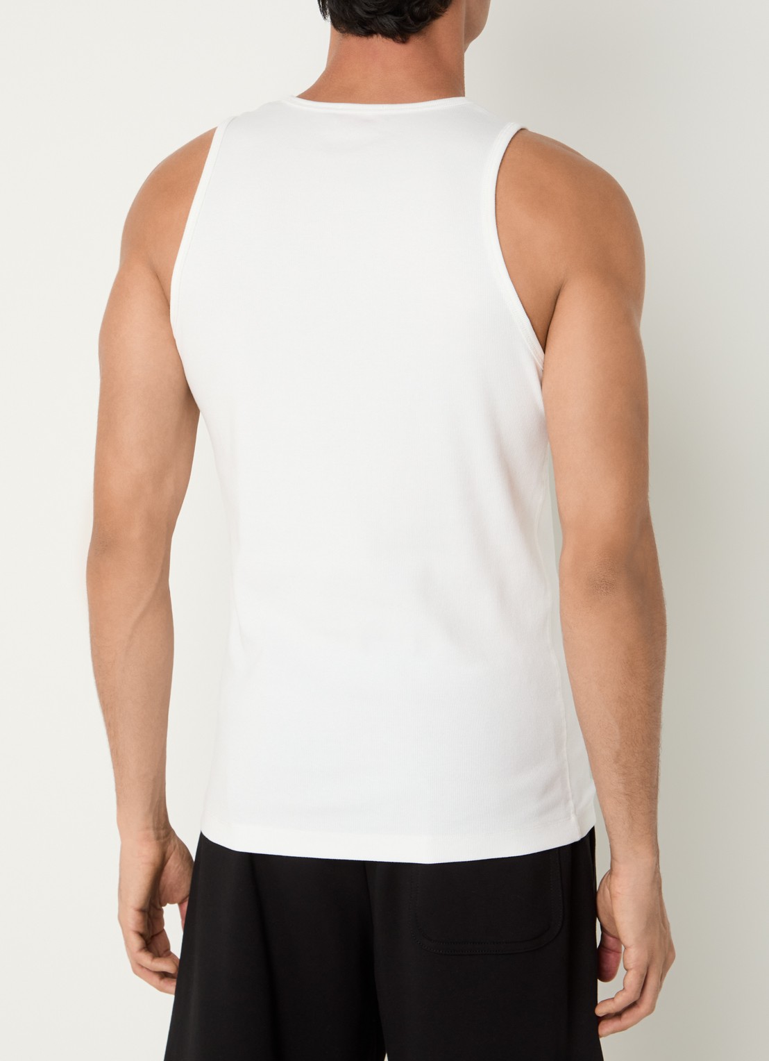Diesel T-Lifty-Iod tanktop met logo - achterkant wit
