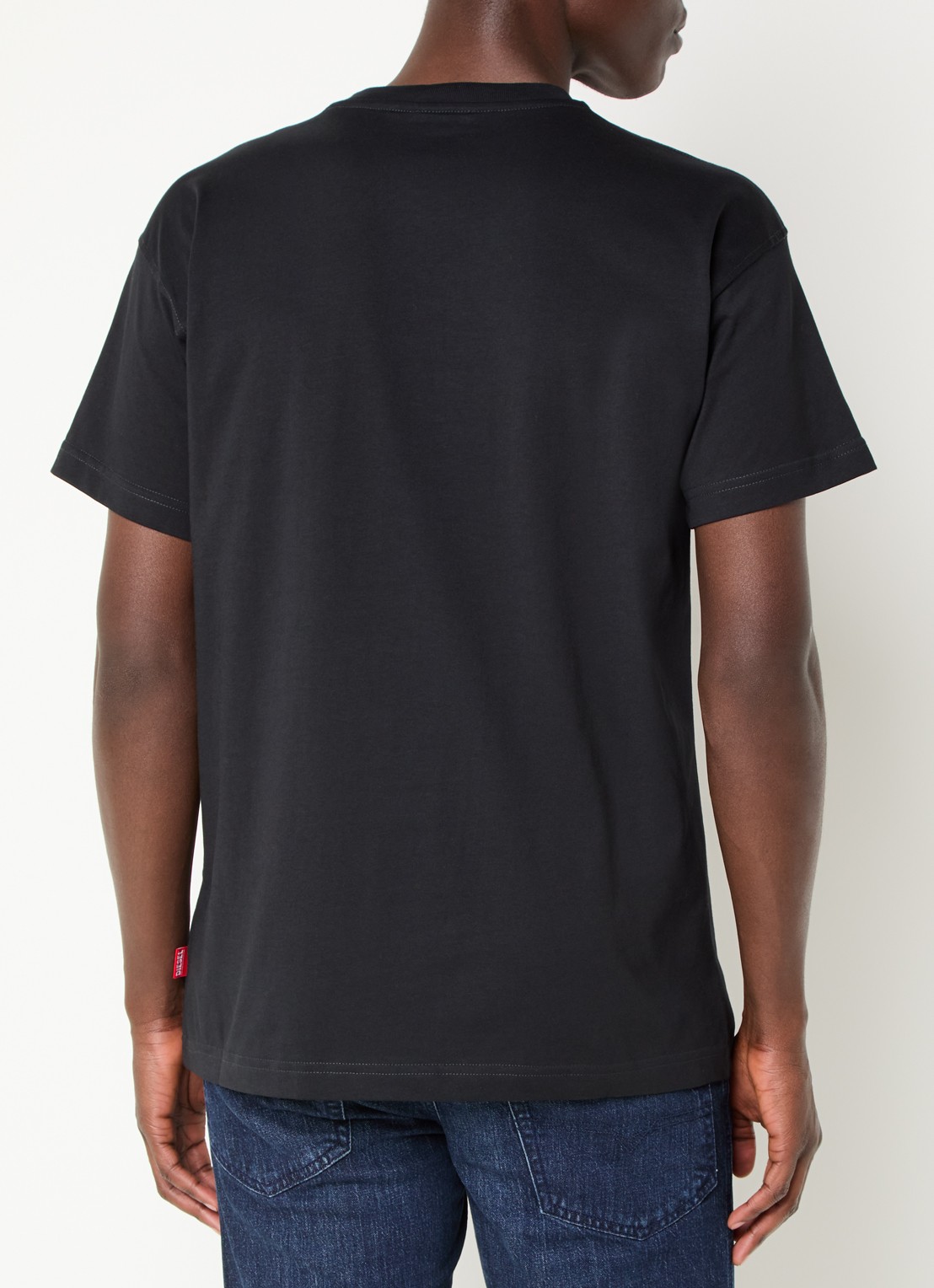 Diesel T-Norm-T11 T-shirt met logoprint - achterkant zwart