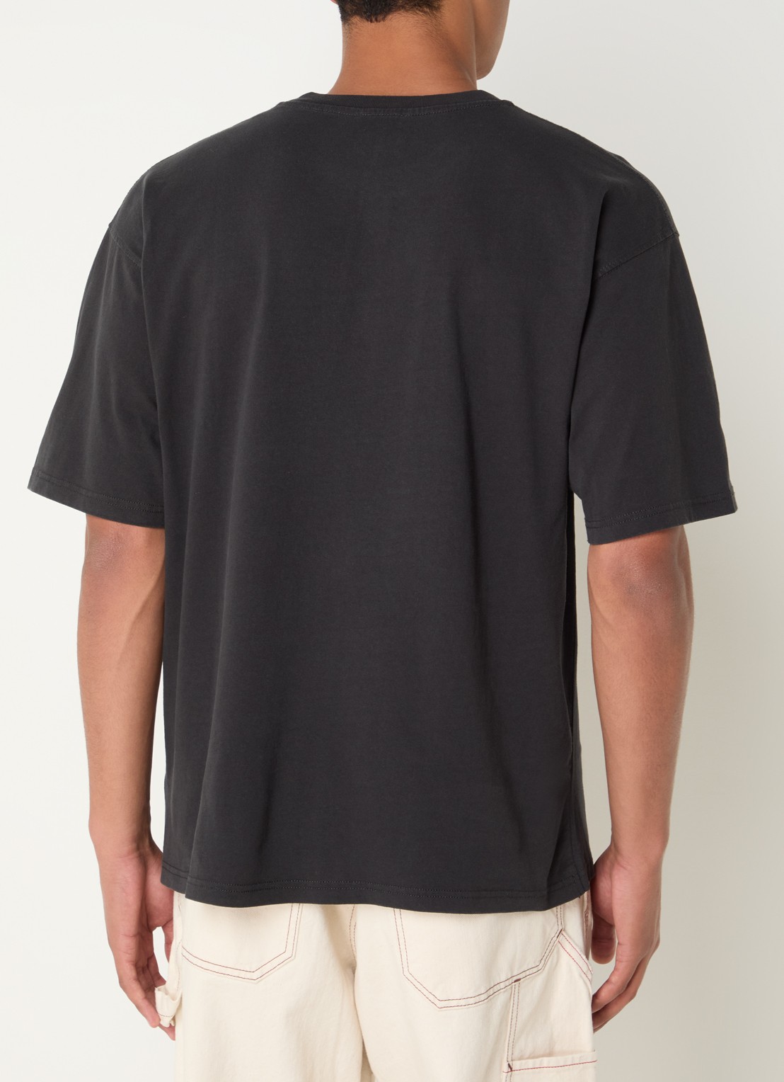Diesel T-shirt met logoprint - achterkant 3 zwart