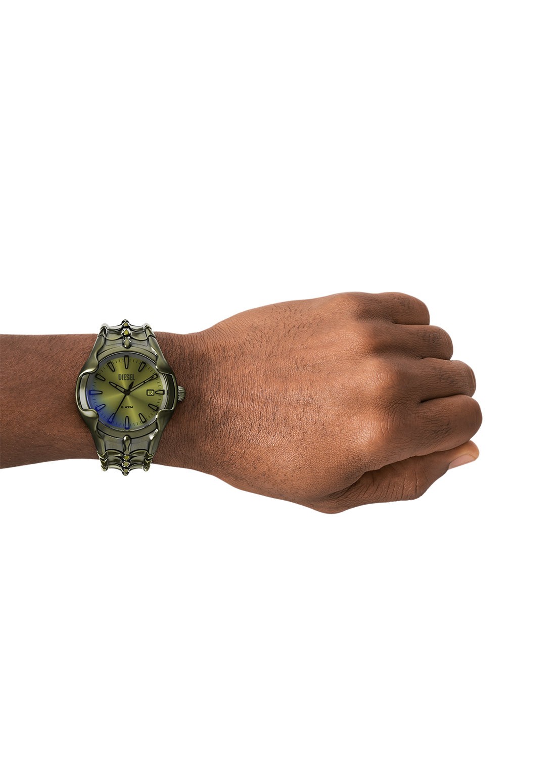 Diesel Vert horloge DZ2221 - detail 3 groen