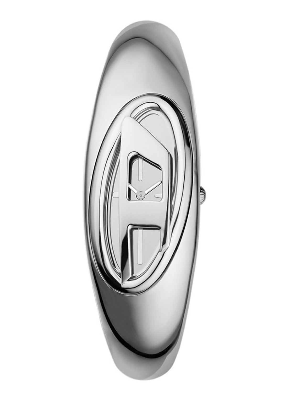 Diesel Wonder-D horloge DZ5606 - voorkant 4 zilver
