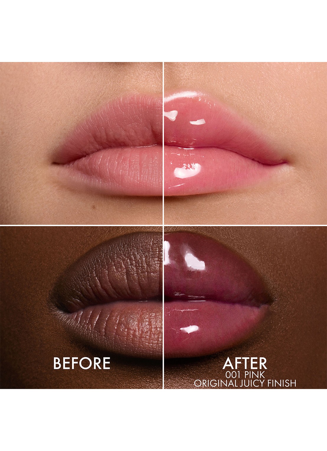 DIOR Addict Lip Glow Oil - voedende lipolie - achterkant 001 pink
