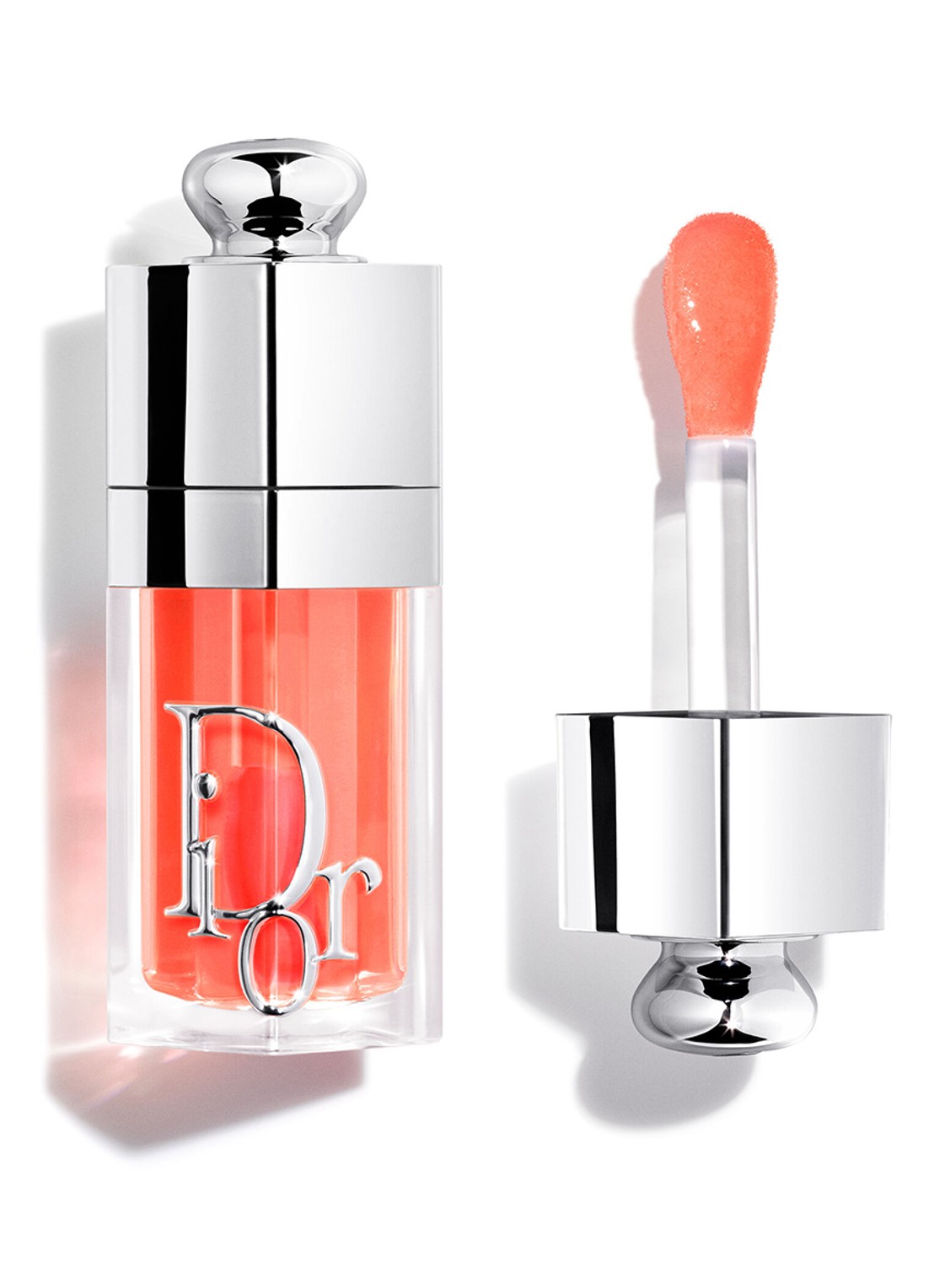 DIOR Addict Lip Glow Oil - voedende lipolie - voorkant 041 peachy