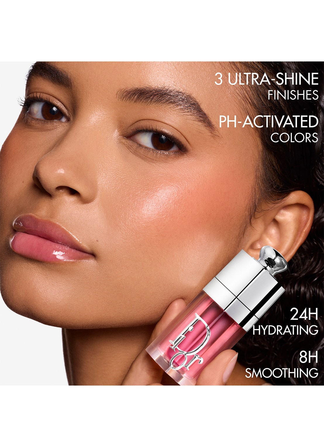 DIOR Addict Lip Glow Oil - voedende lipolie - detail 3 086 minty