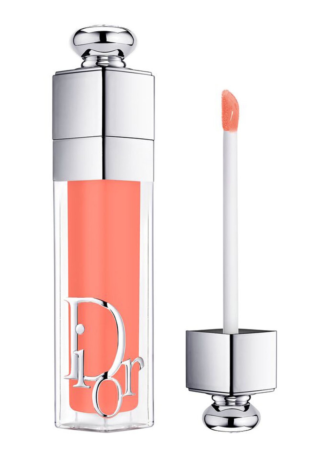 DIOR Addict Lip Maximizer - Vollermakende Lipgloss - voorkant 004 coral