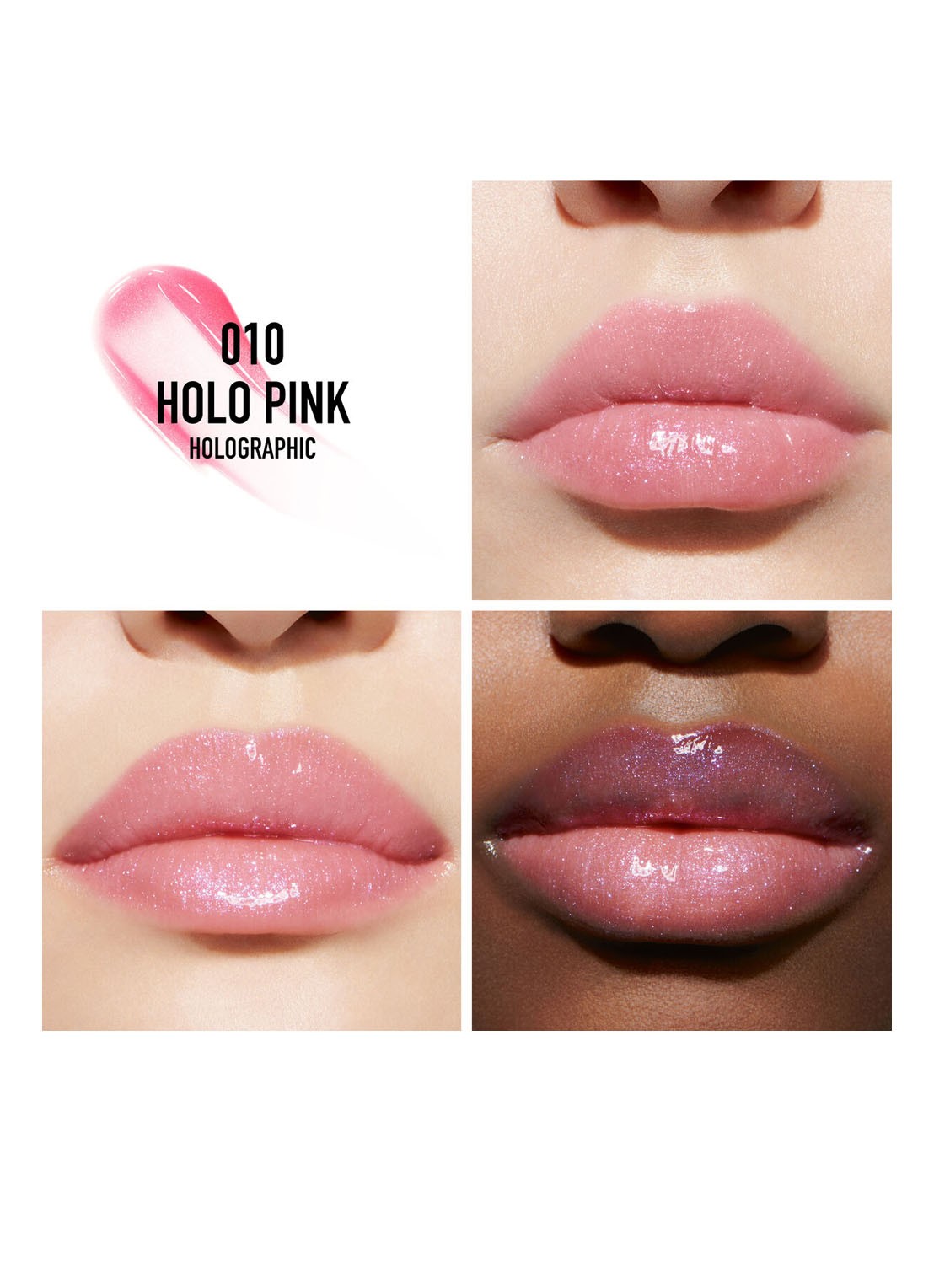 DIOR Addict Lip Maximizer - Vollermakende Lipgloss - detail 4 010 holographic pink